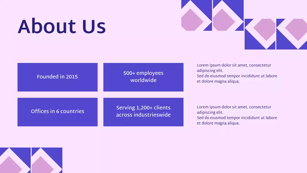 Purple Geometric Modern Training And Onboarding