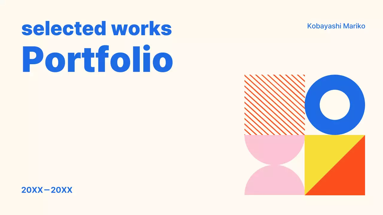 アイボリー モダン デザイン ポートフォリオ