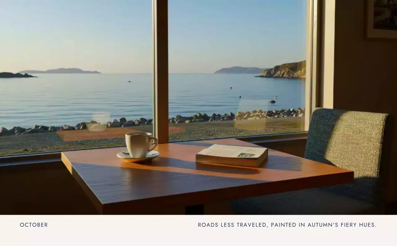 아이보리 세련 캘린더 달력