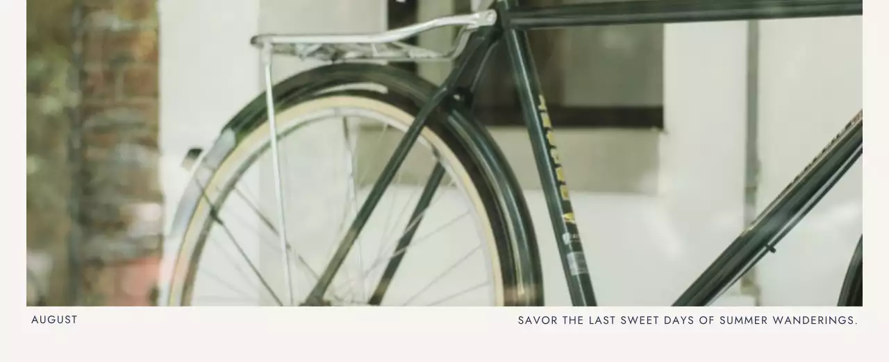 베이지 심플 여행 달력