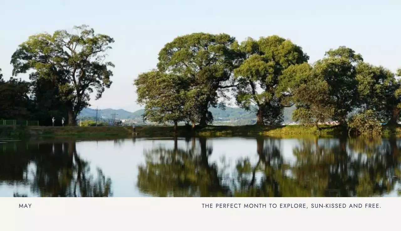 아이보리 심플 캘린더 달력