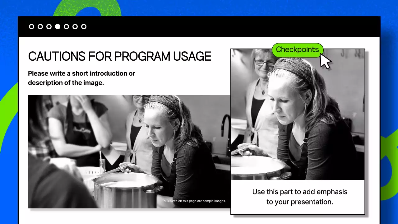 Blue Modern Cultural Guide Presentation