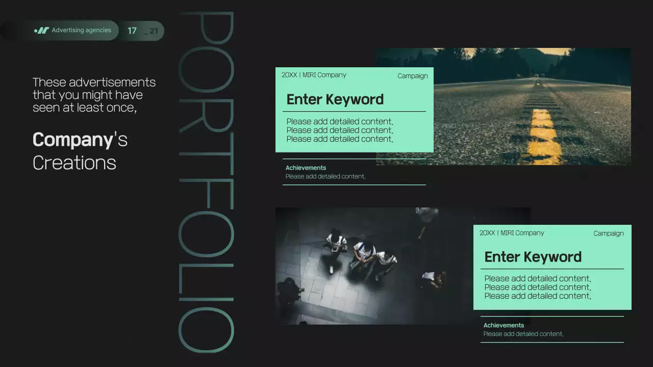 블랙 모던 비즈니스 프레젠테이션