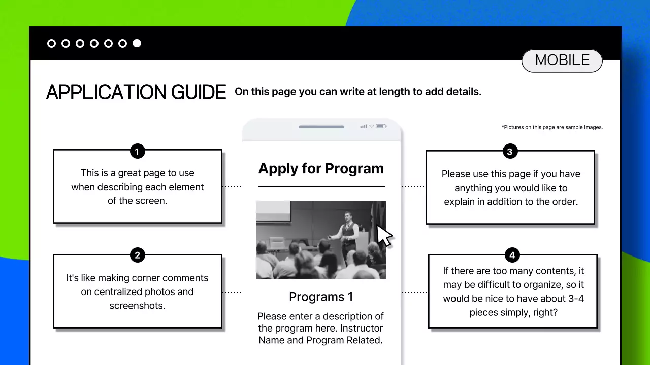Blue Modern Cultural Guide Presentation