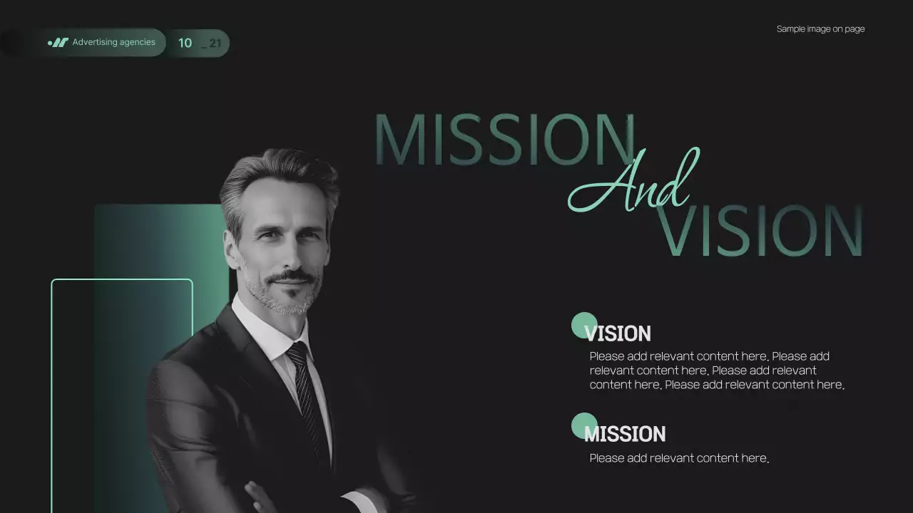 블랙 모던 비즈니스 프레젠테이션