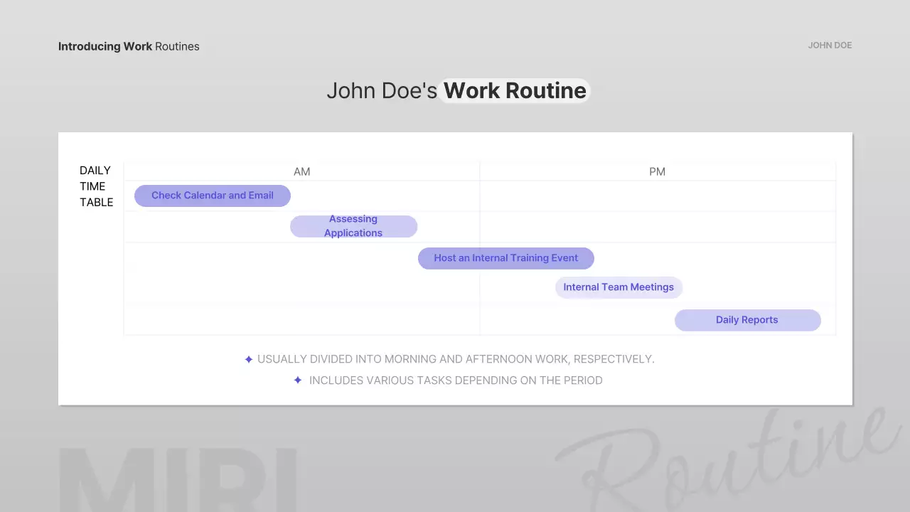블루 프로페셔널 HR 강의 프레젠테이션