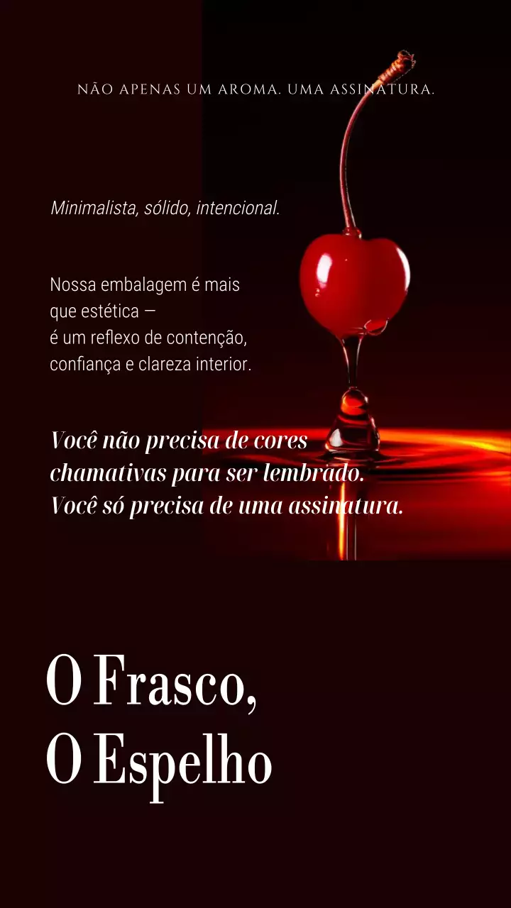 Postagem de história do Instagram para promoção de cuidados com a pele Wine Elegant