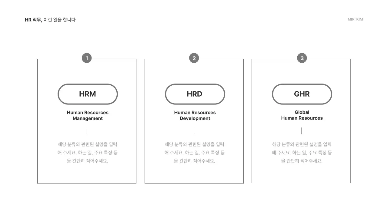 검정과 흰색의 모던한 직무 특강 강의 자료