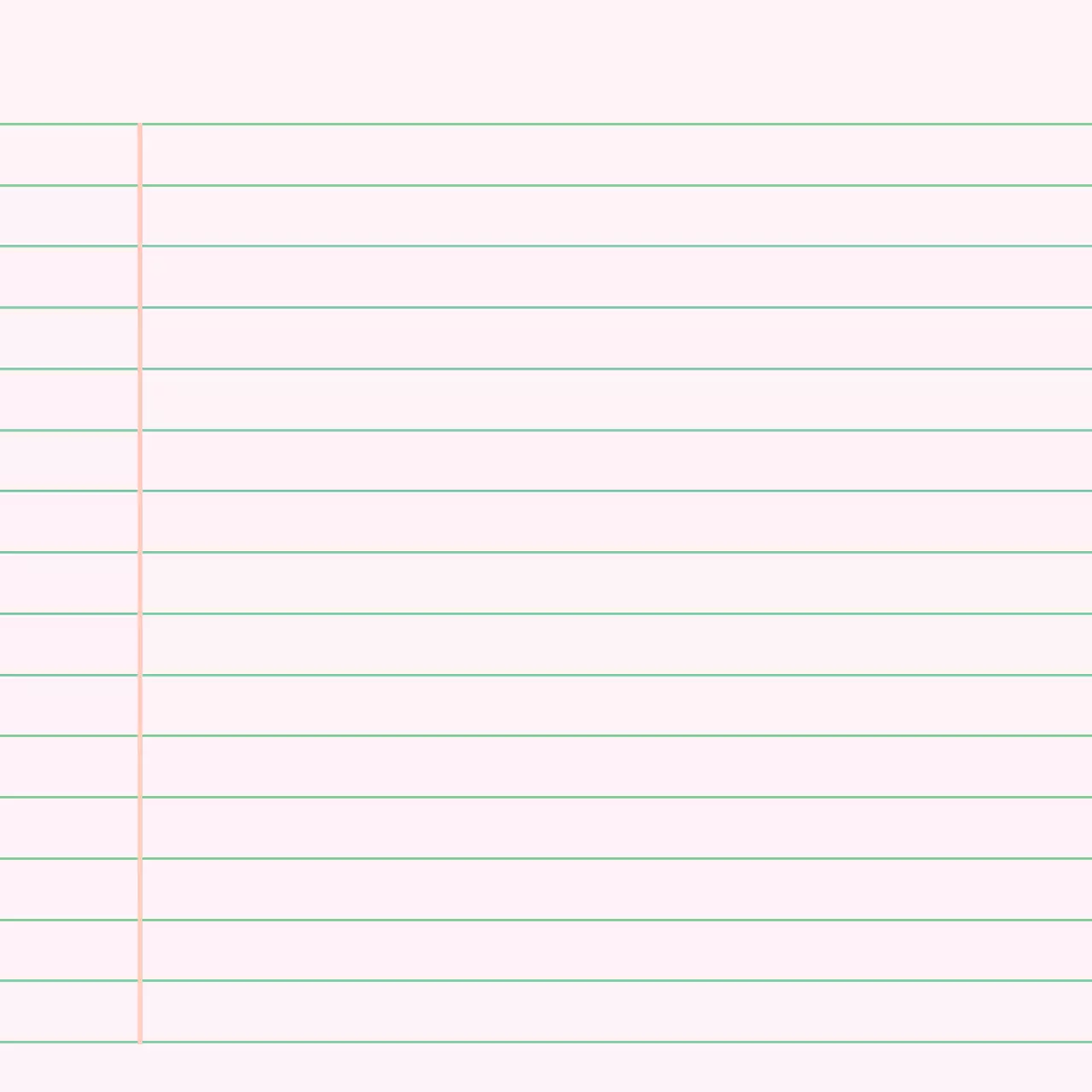 핑크 심플 노트 문구