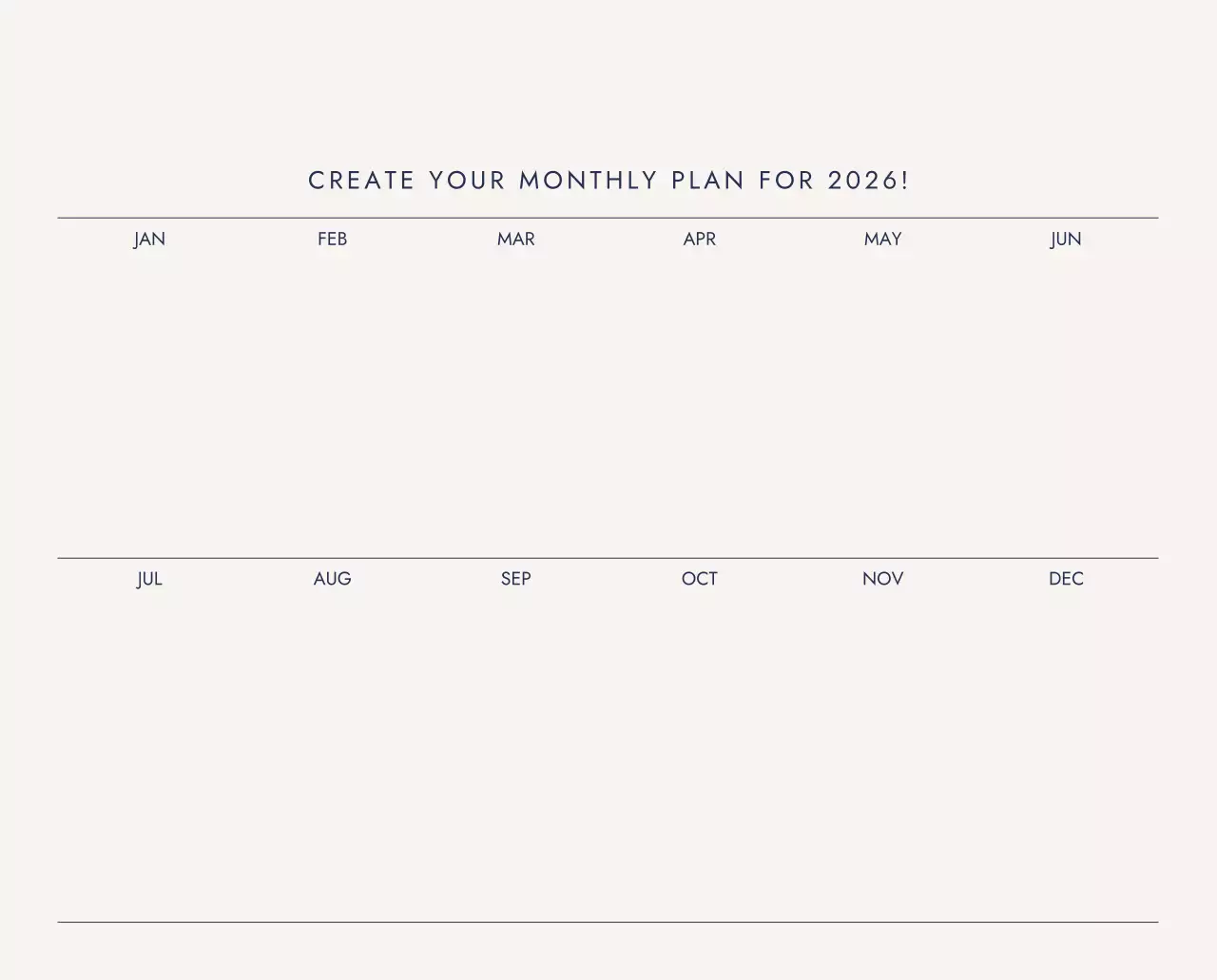 베이지 심플 여행 달력