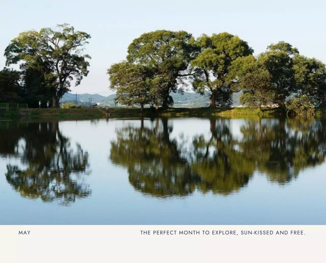 베이지 심플 여행 달력