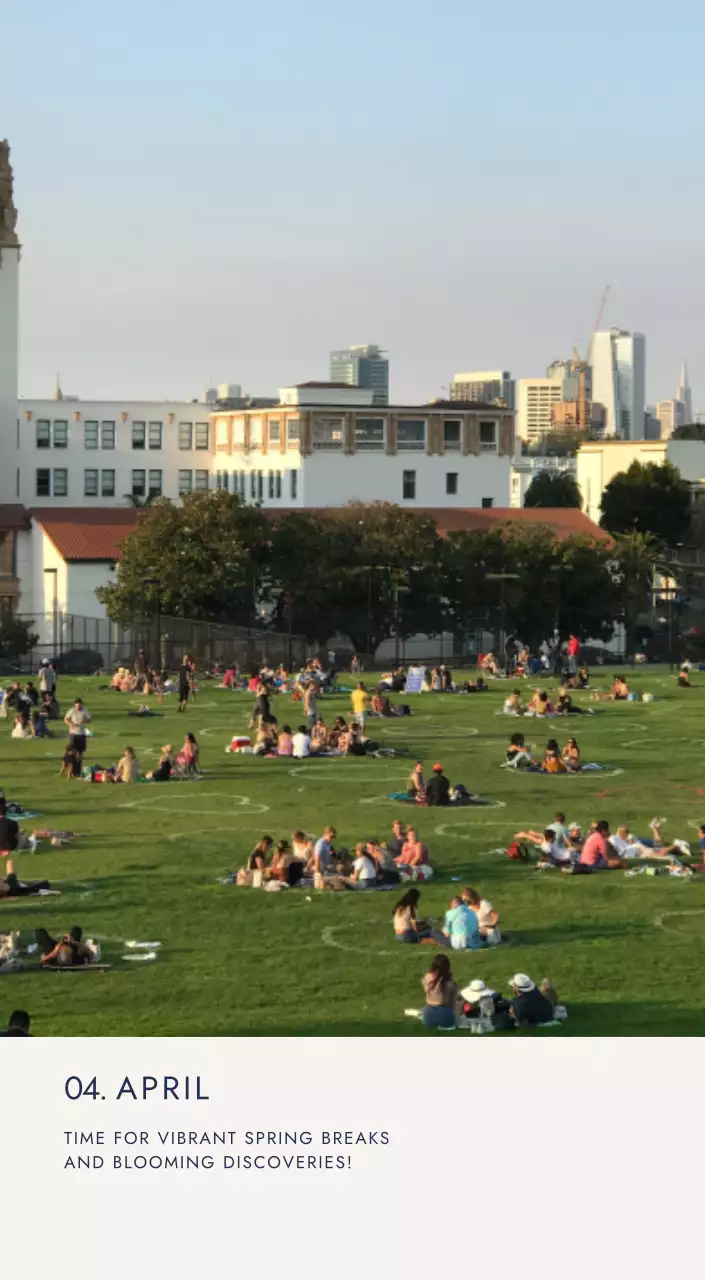 베이지 미니멀 여행 달력