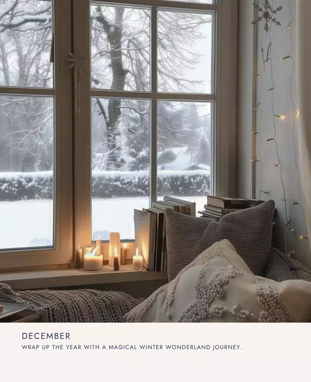 하늘색 심플 여행 달력