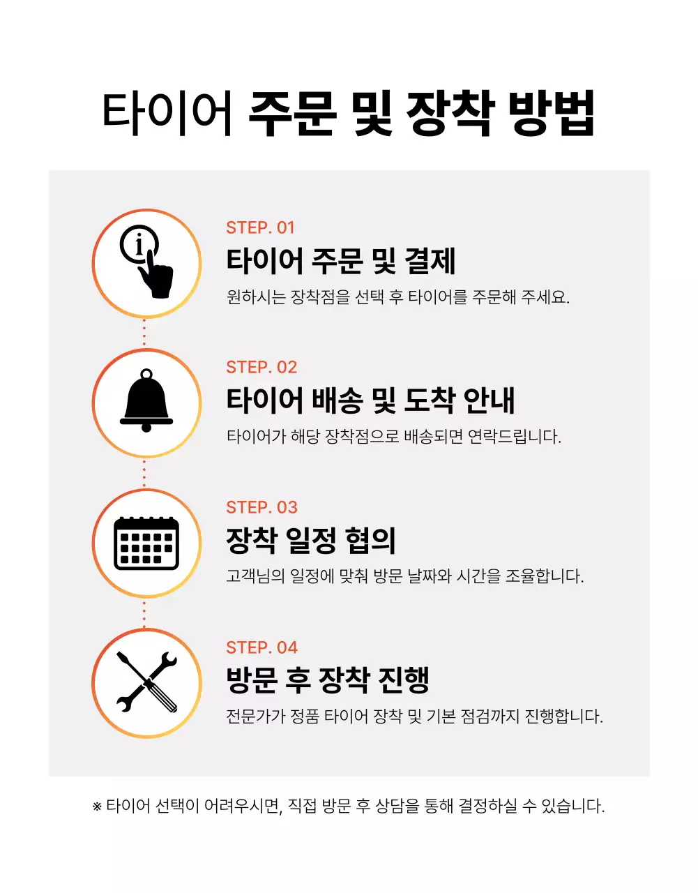 검정 모던 자동차 타이어 광고