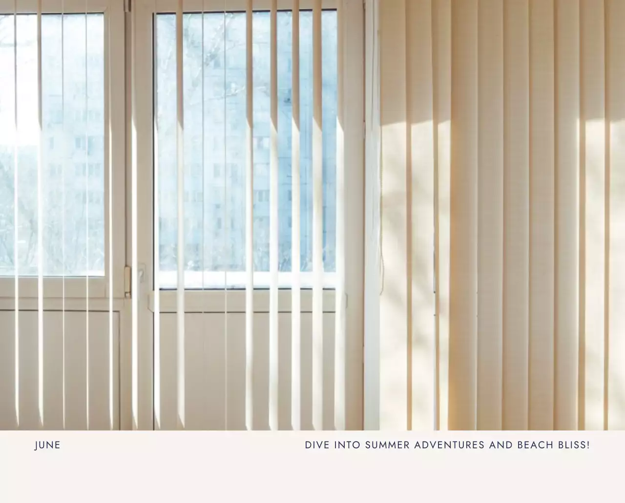 베이지 심플 여행 달력