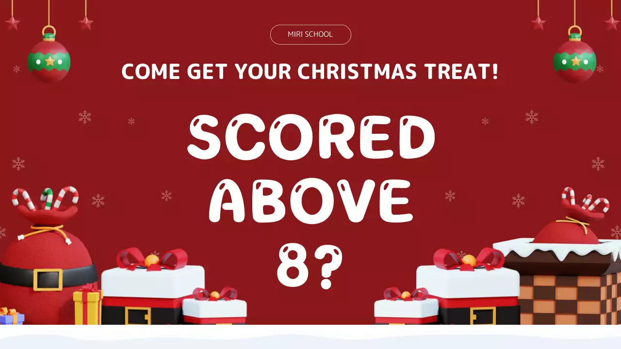 Red Traditional Christmas Guide Presentation