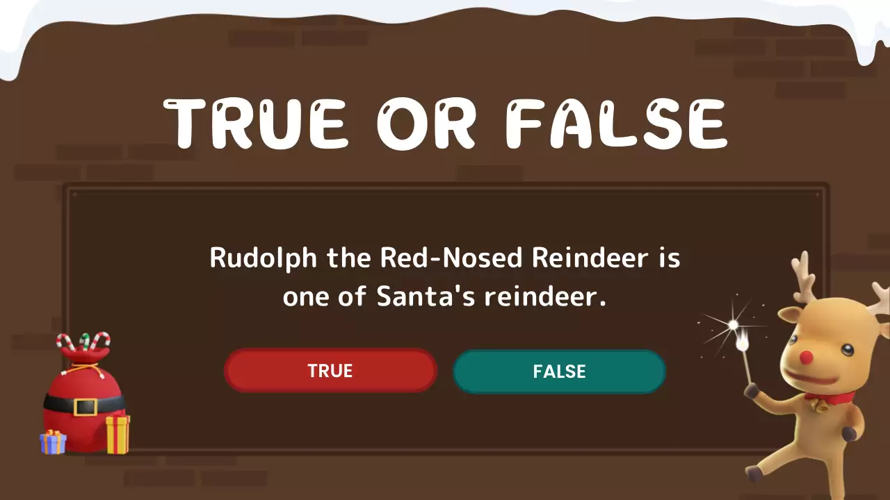 Red Traditional Christmas Guide Presentation