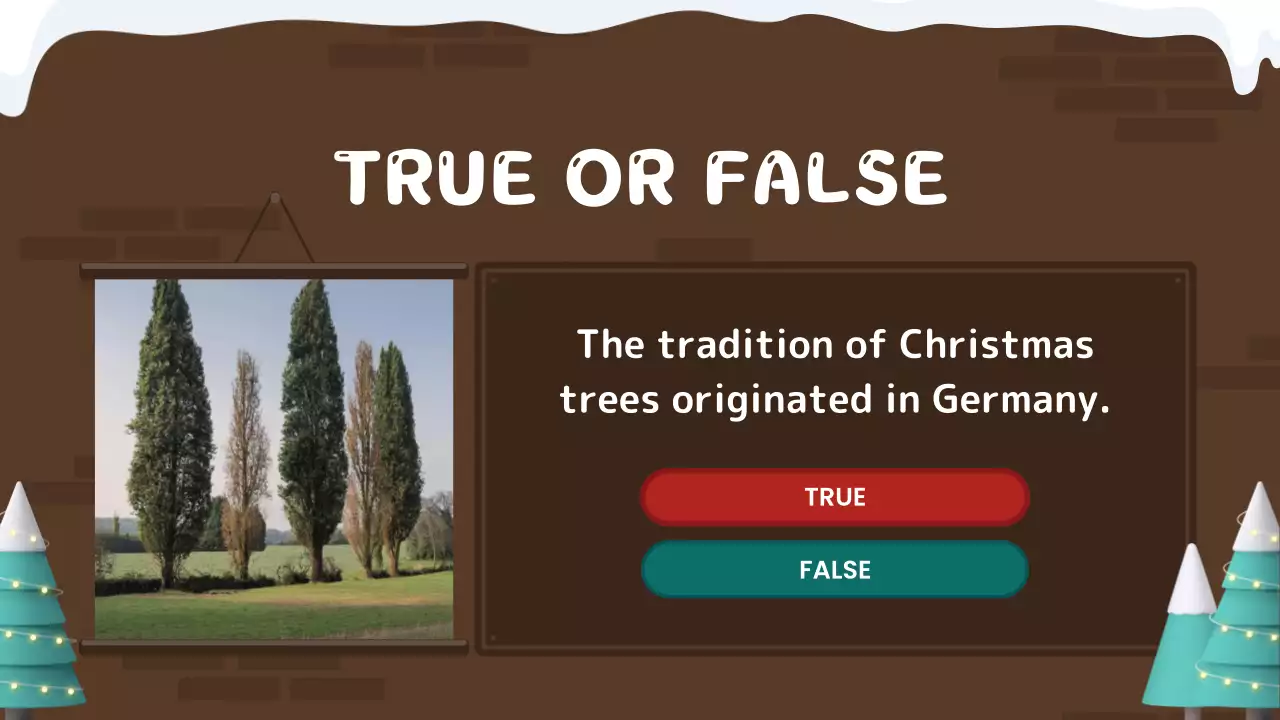 Red Traditional Christmas Guide Presentation