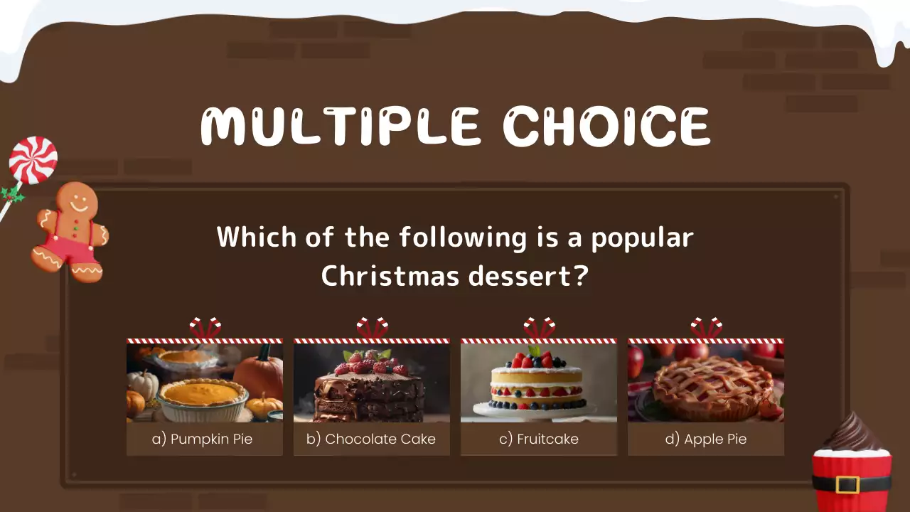 Red Traditional Christmas Guide Presentation