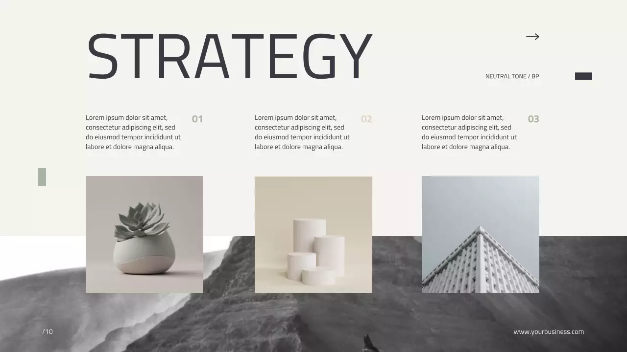 Beige Modern Business Presentation