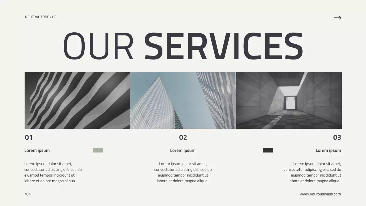 Beige Modern Business Presentation