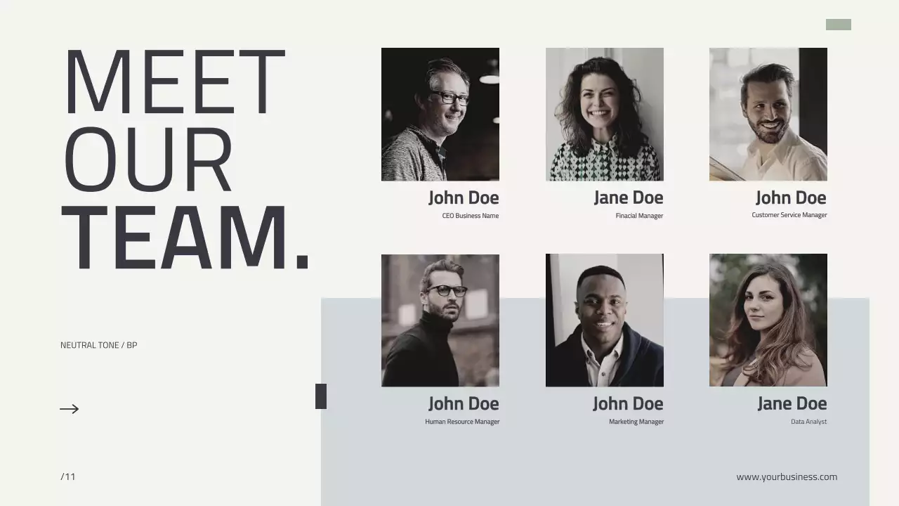 Beige Modern Business Presentation