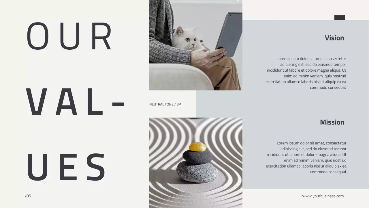 Beige Modern Business Presentation