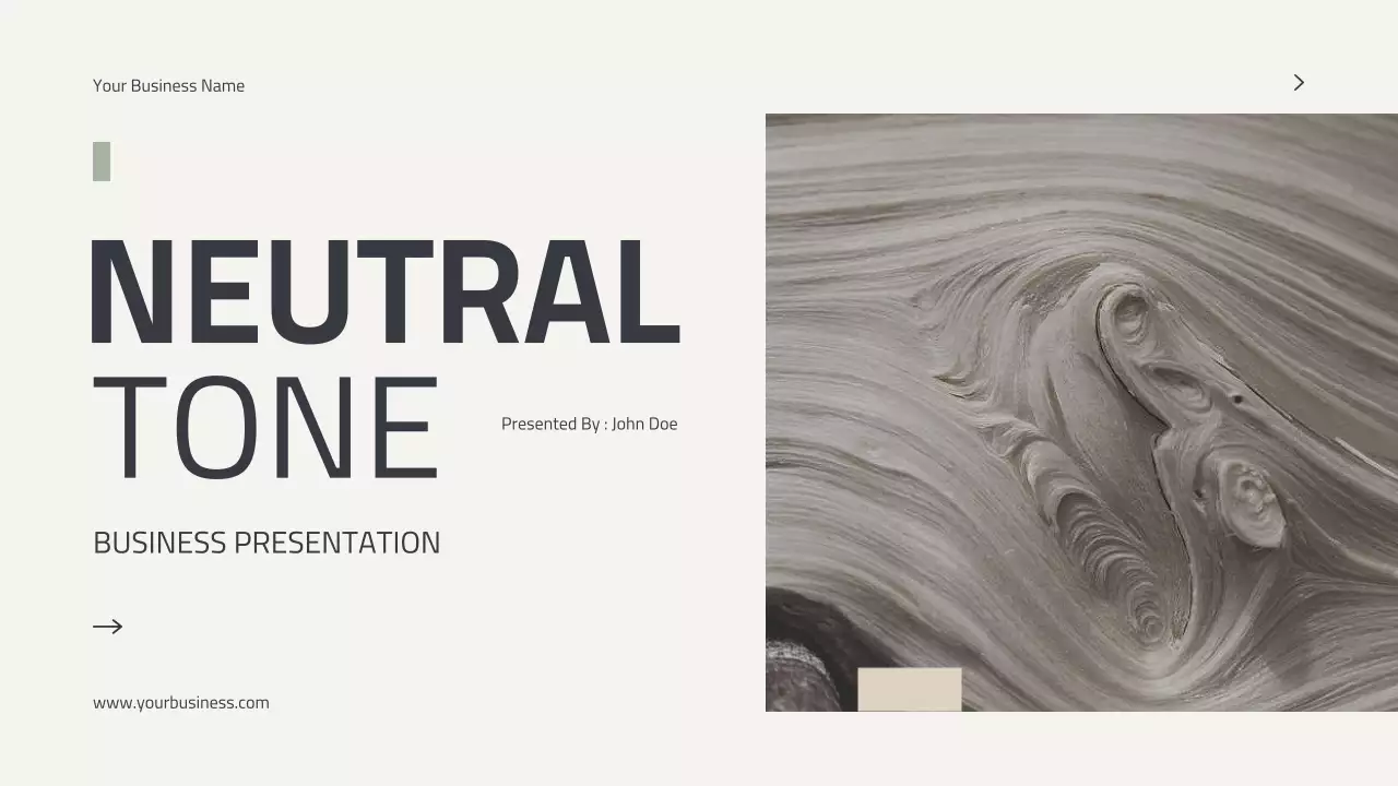 Beige Modern Business Presentation