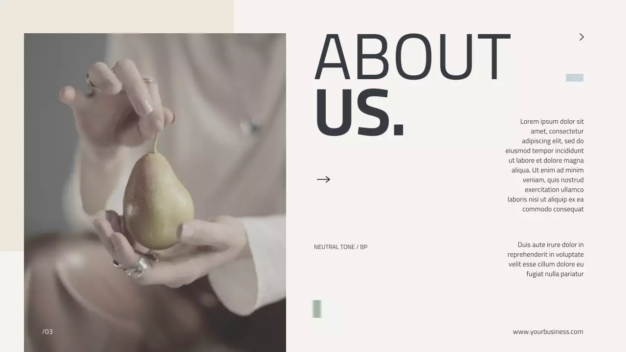 Beige Modern Business Presentation