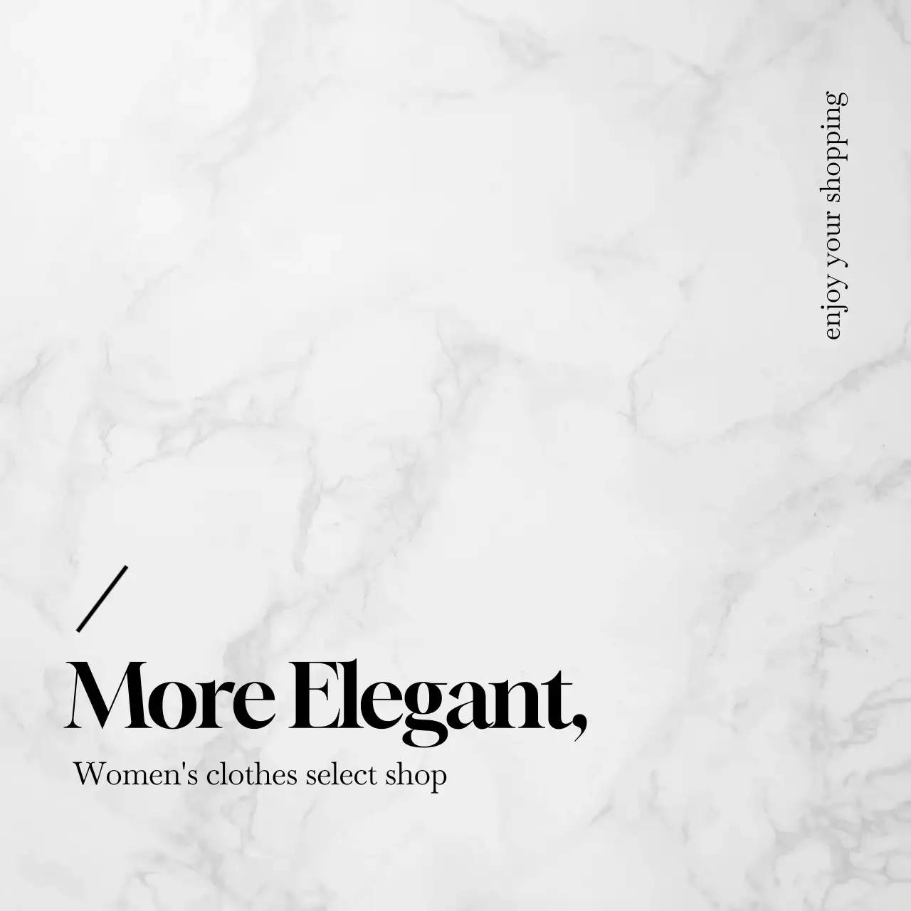 白 モダン ファッション 看板