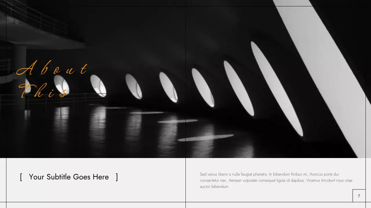 White Modern Photography Portfolio Presentation