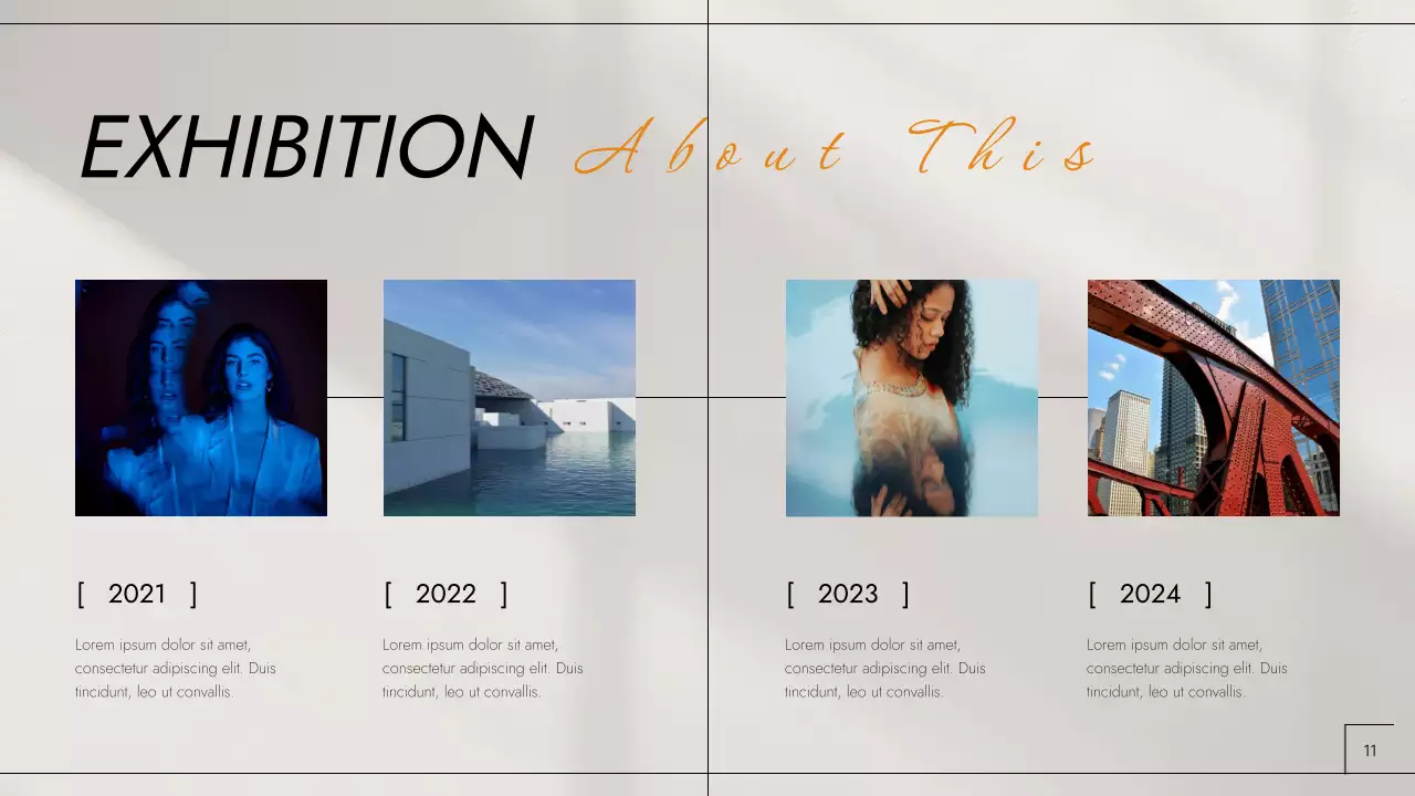 White Modern Photography Portfolio Presentation