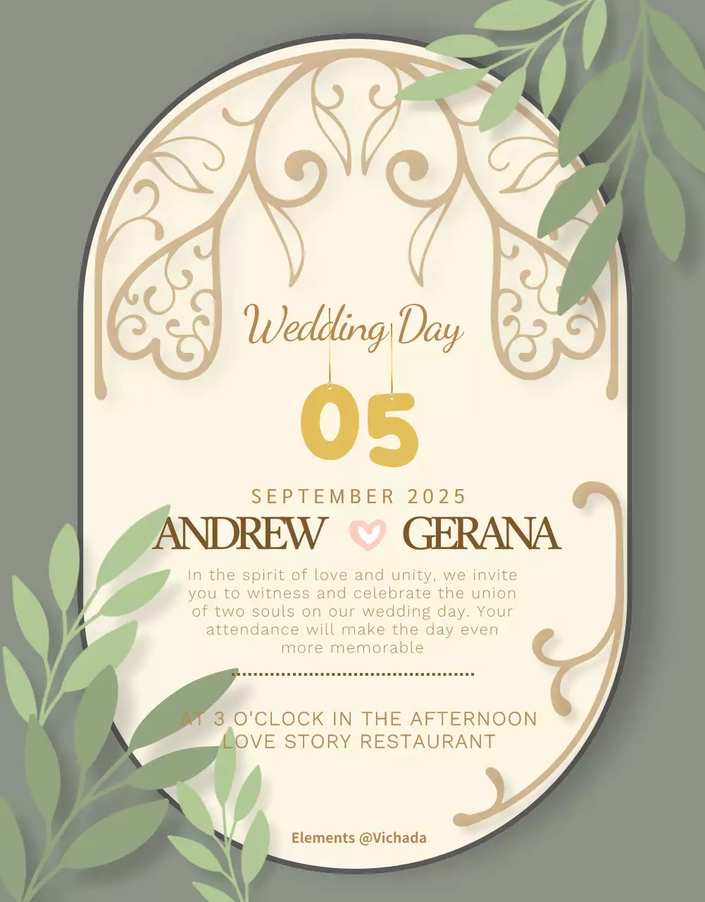 웨딩 카드 남기기