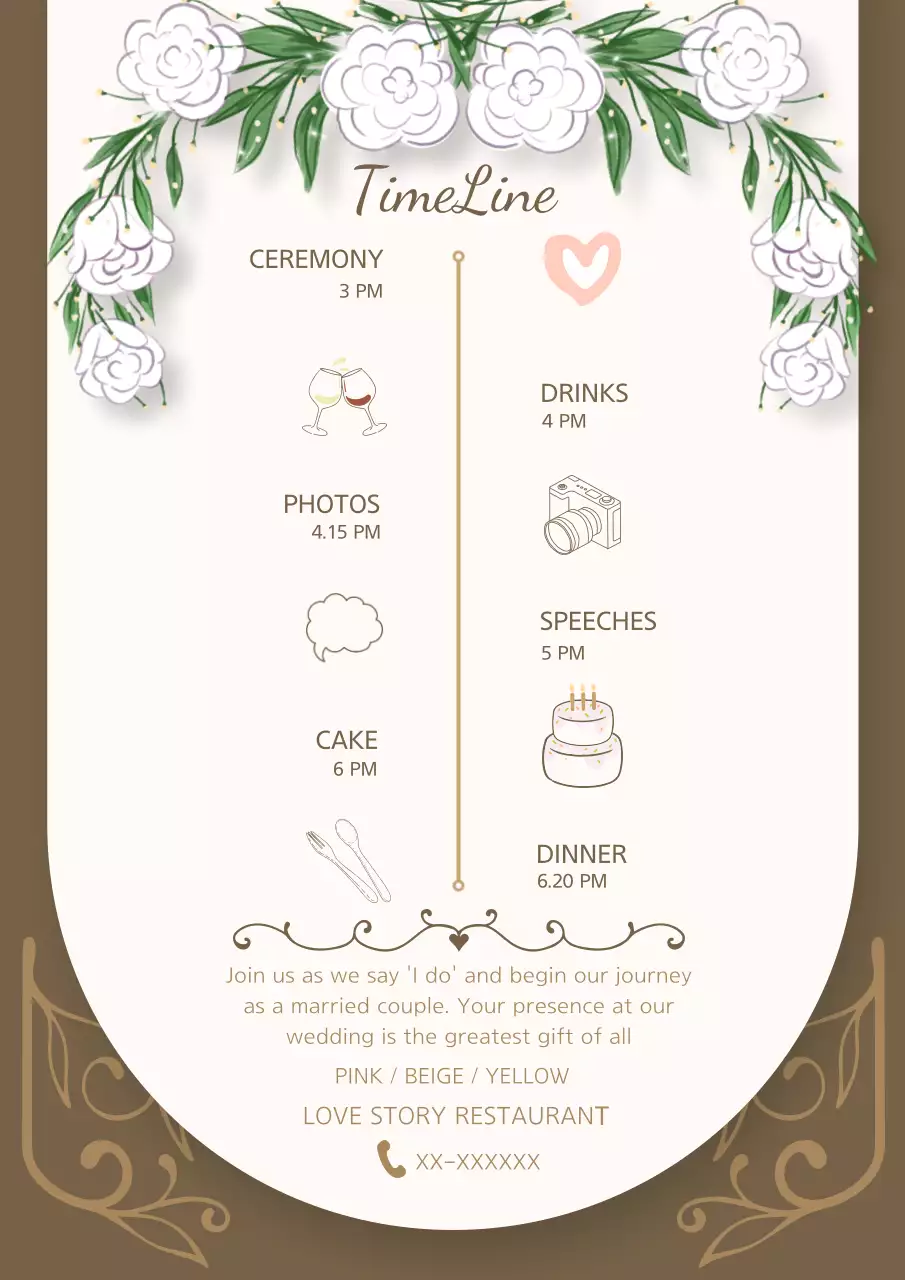 럭셔리 웨딩 카드