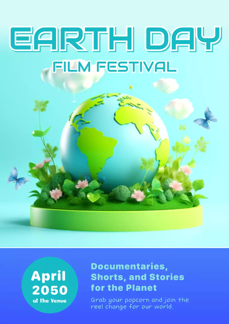 Mint Modern Film Festival Announcement Poster