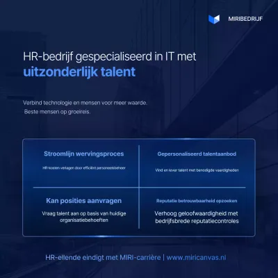 Blue's Modern IT Outsourcing Talent Management Promotie