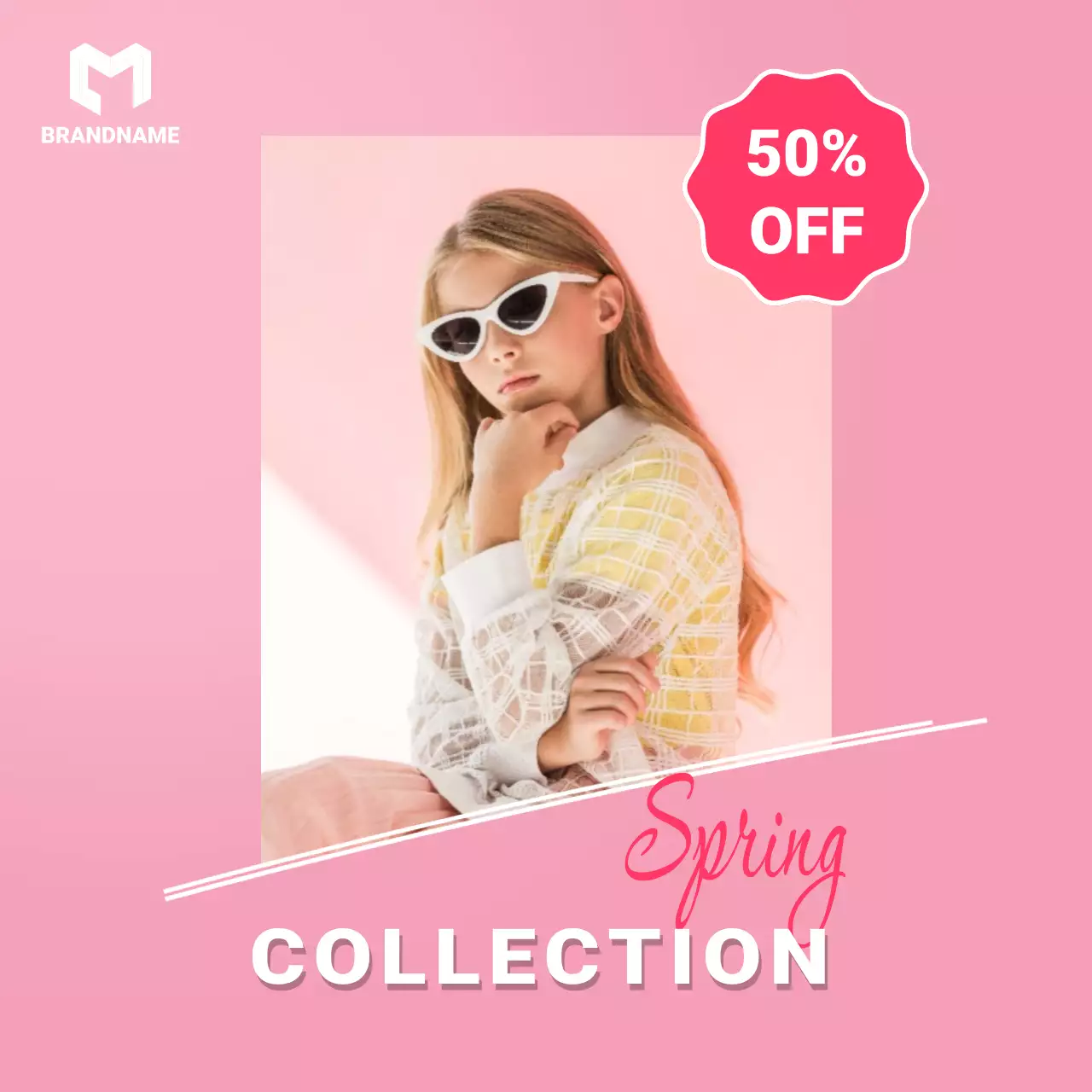 봄 패션 프로모션