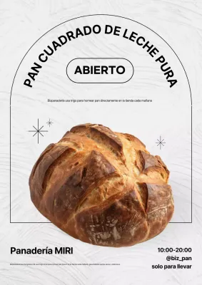 Promoción de White Simple Bakery
