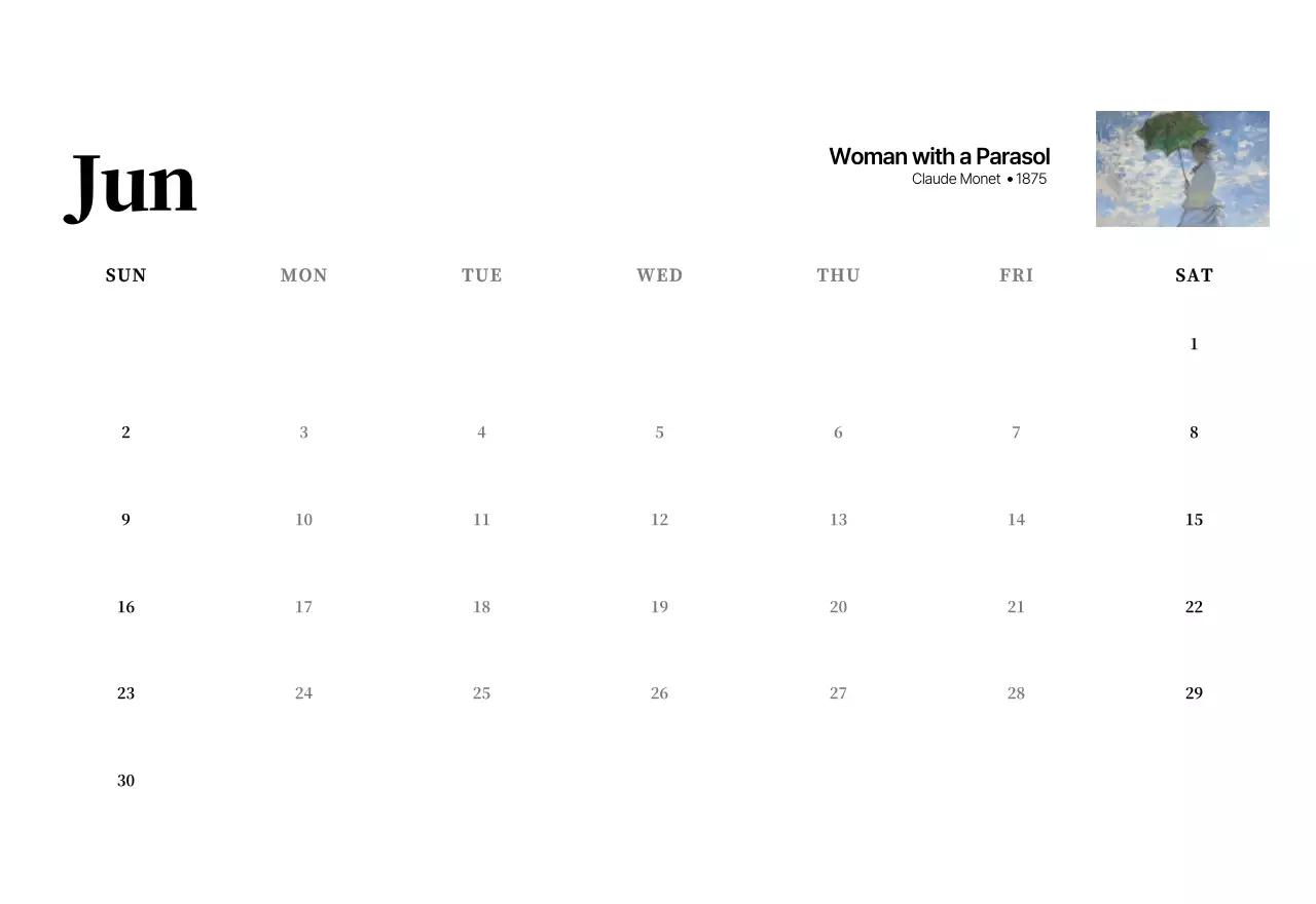 黒とグレーのシンプルでクラシックな名画。