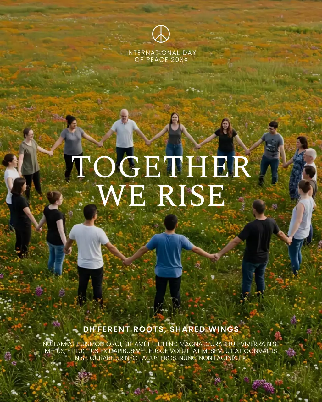 Green Nature International Peace Day Instagram Post