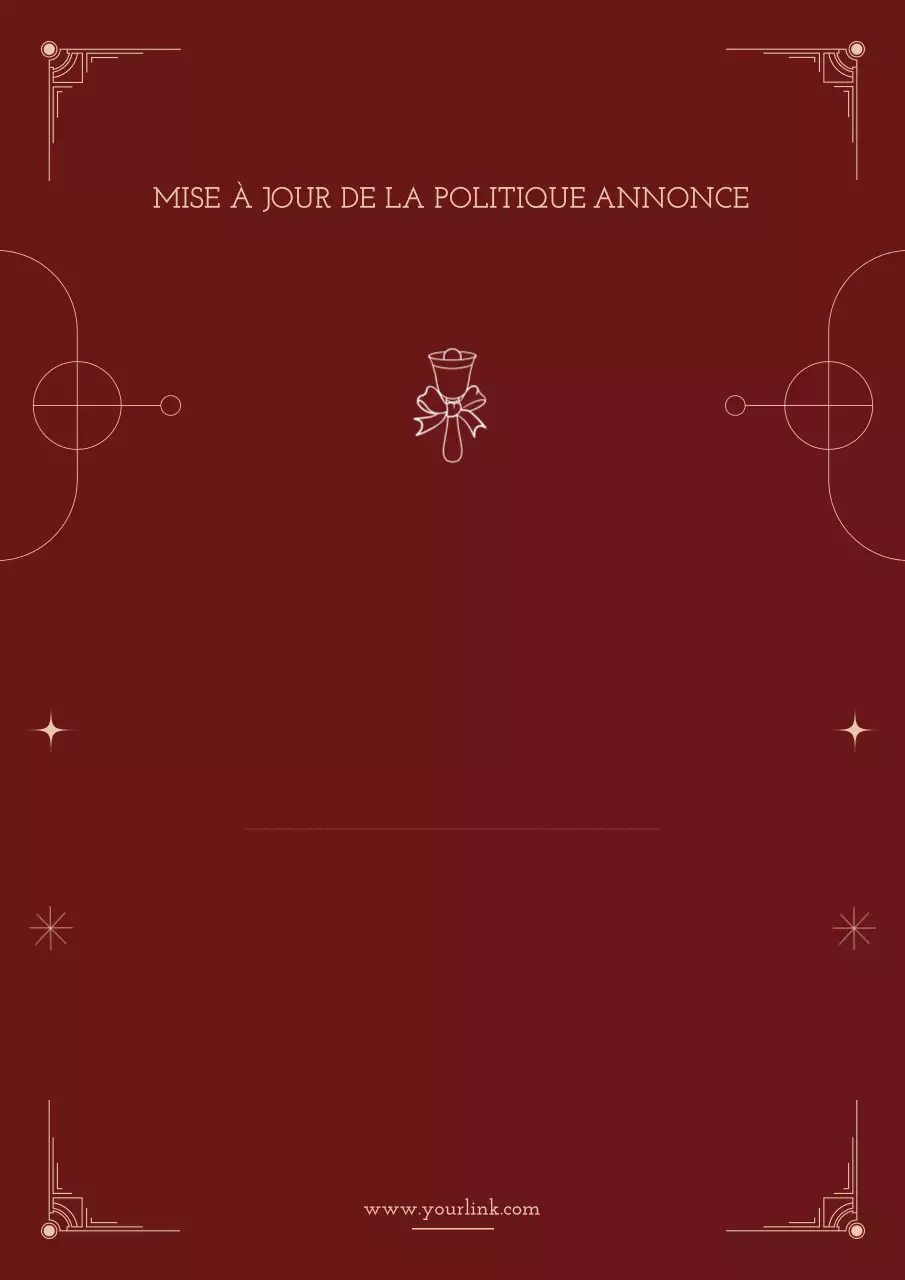 Affiche d'annonce de politique élégante concernant le vin