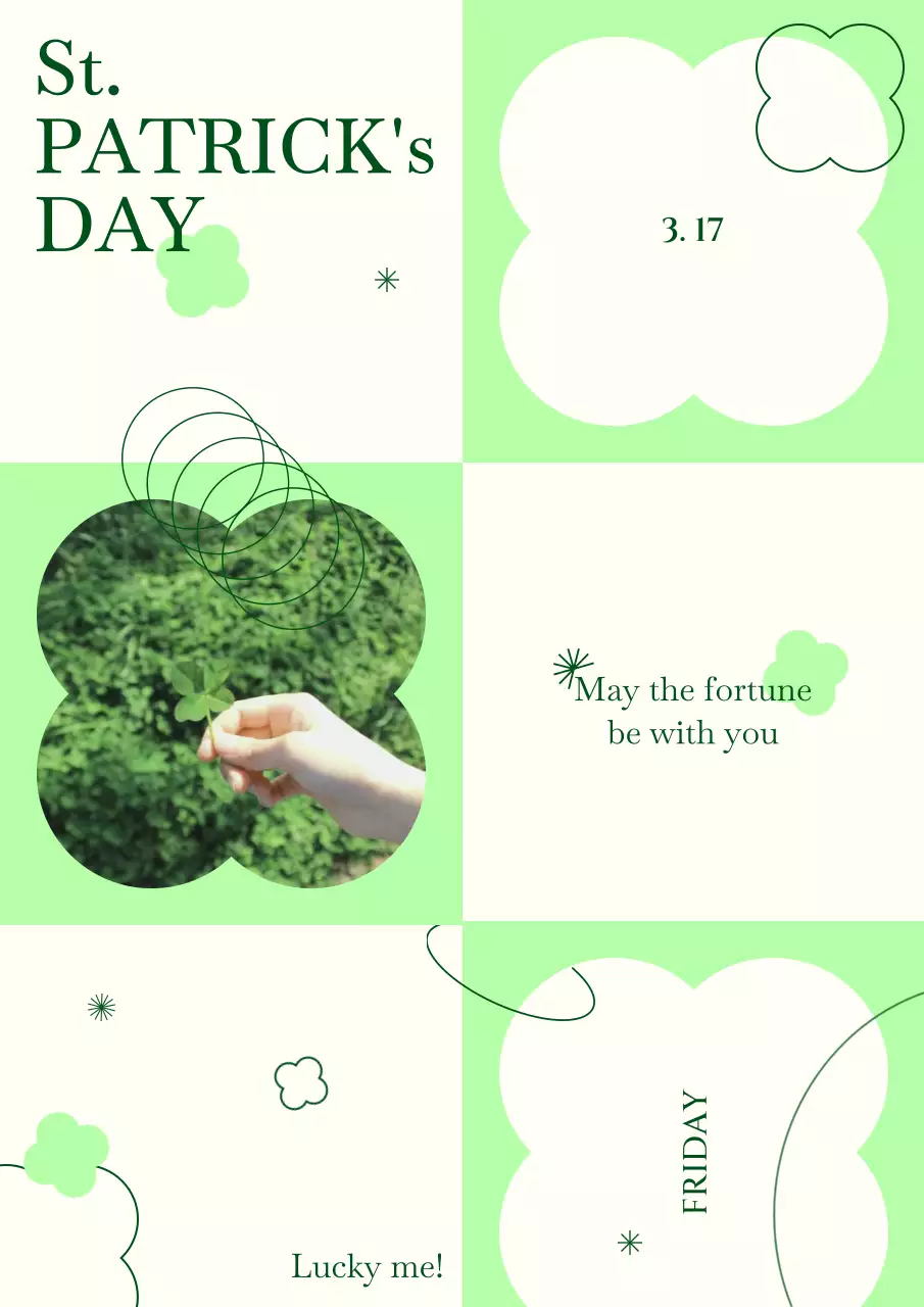 Cute artwork in chartreuse and ivory