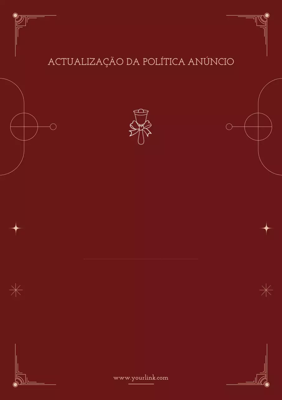 Cartaz de anúncio da política de elegância da Wine