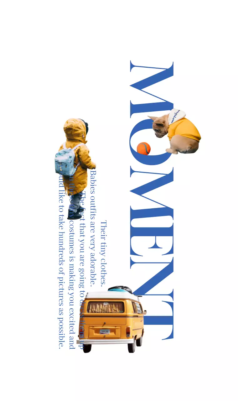 깔끔한 느낌의 타이포그래피와 귀여운 노란색 오브젝트