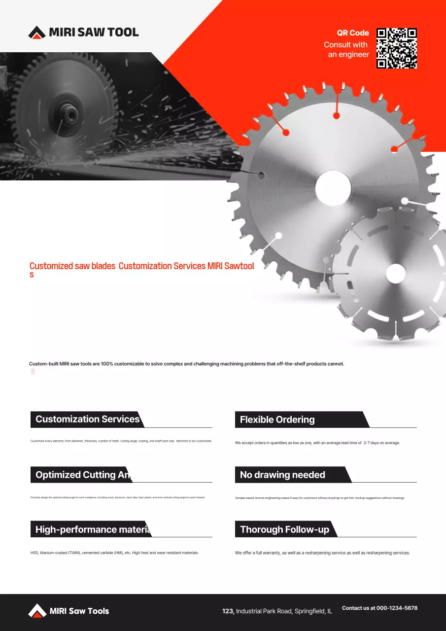 Iklan Alat Modern Merah