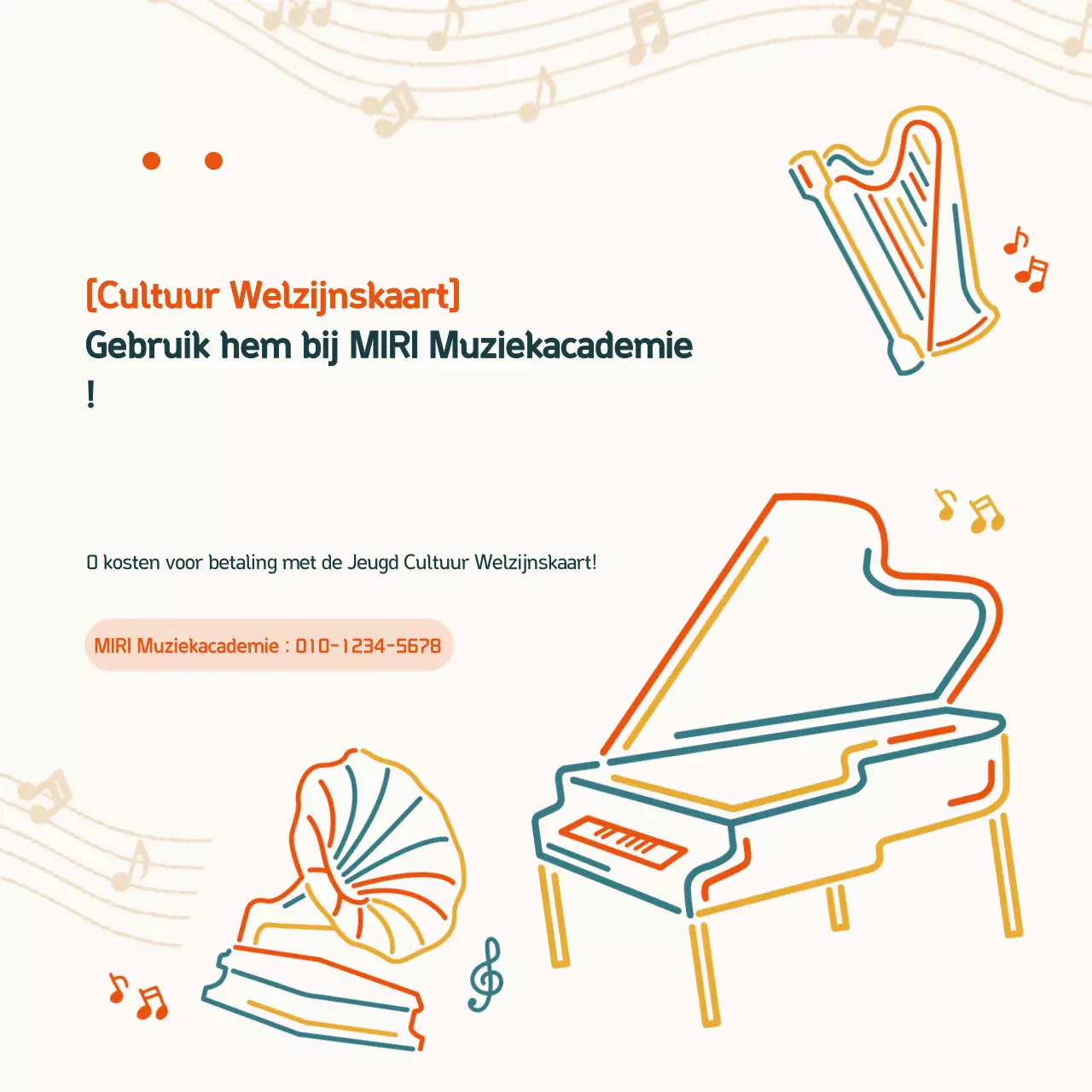 Advertentie voor Ivory Simple Music Education