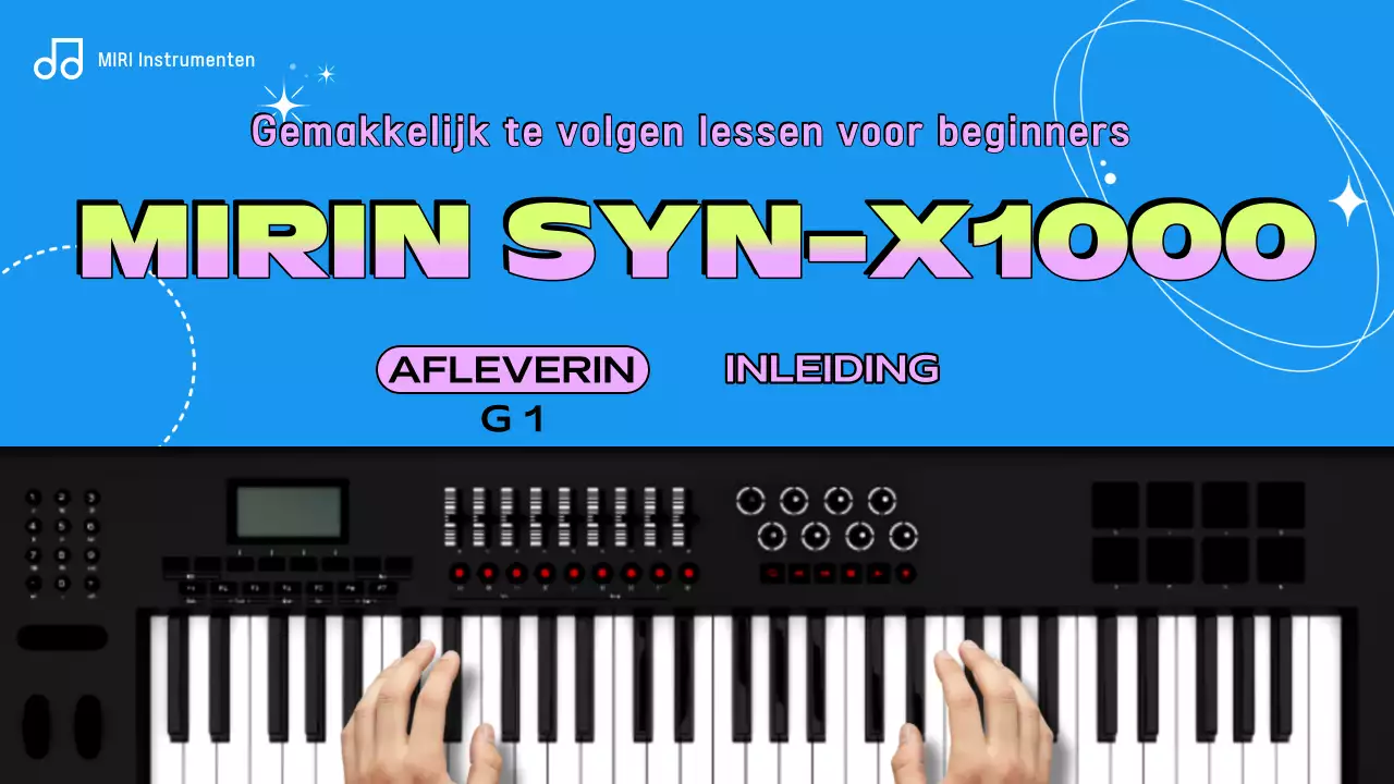 Blauw Modern Muziekonderwijs