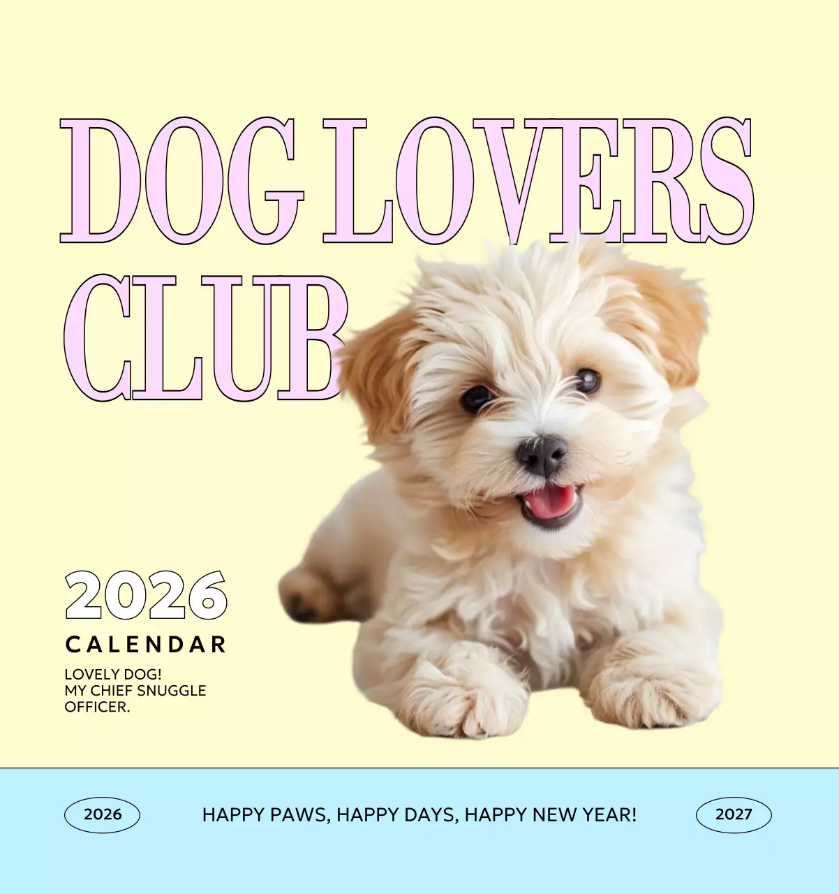 베이지 아기자기한 달력 캘린더