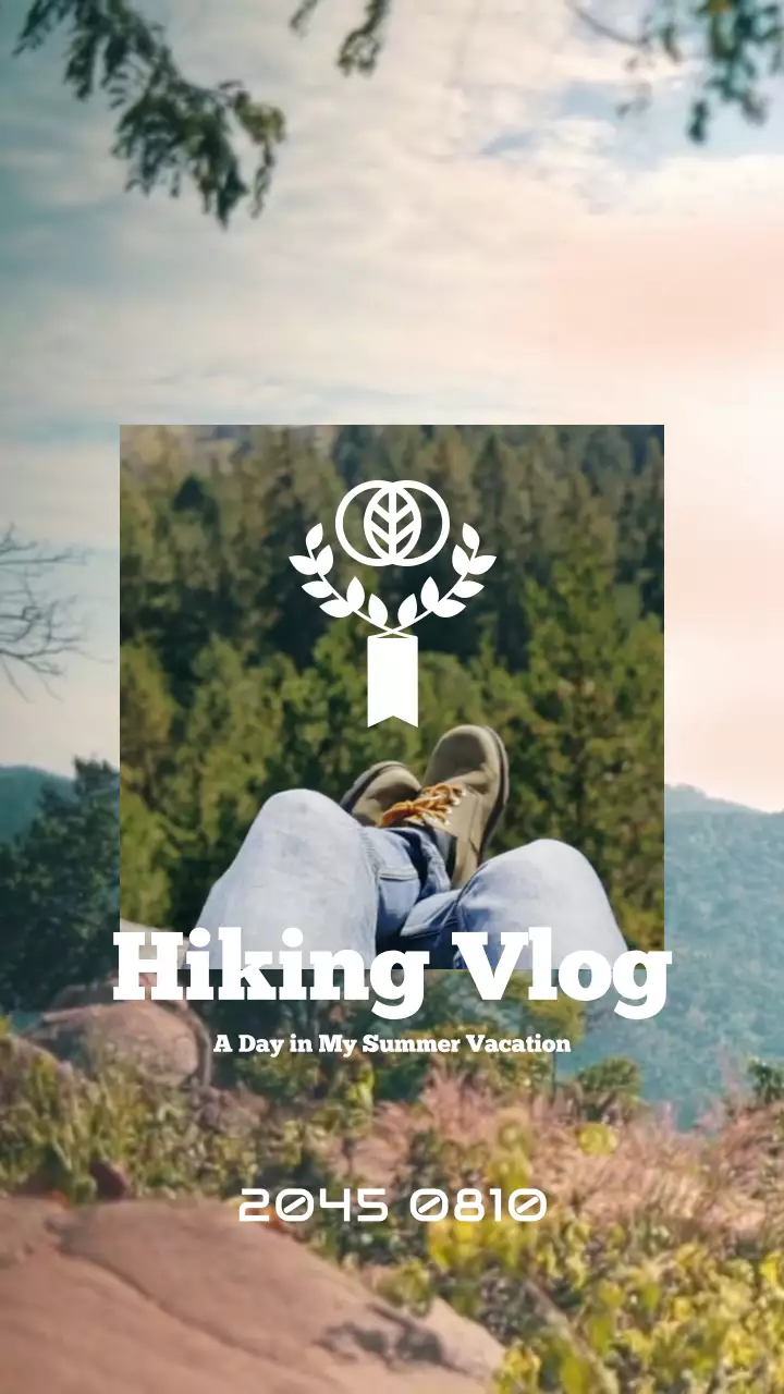 초록톤의 감성적인 여행 브이로그