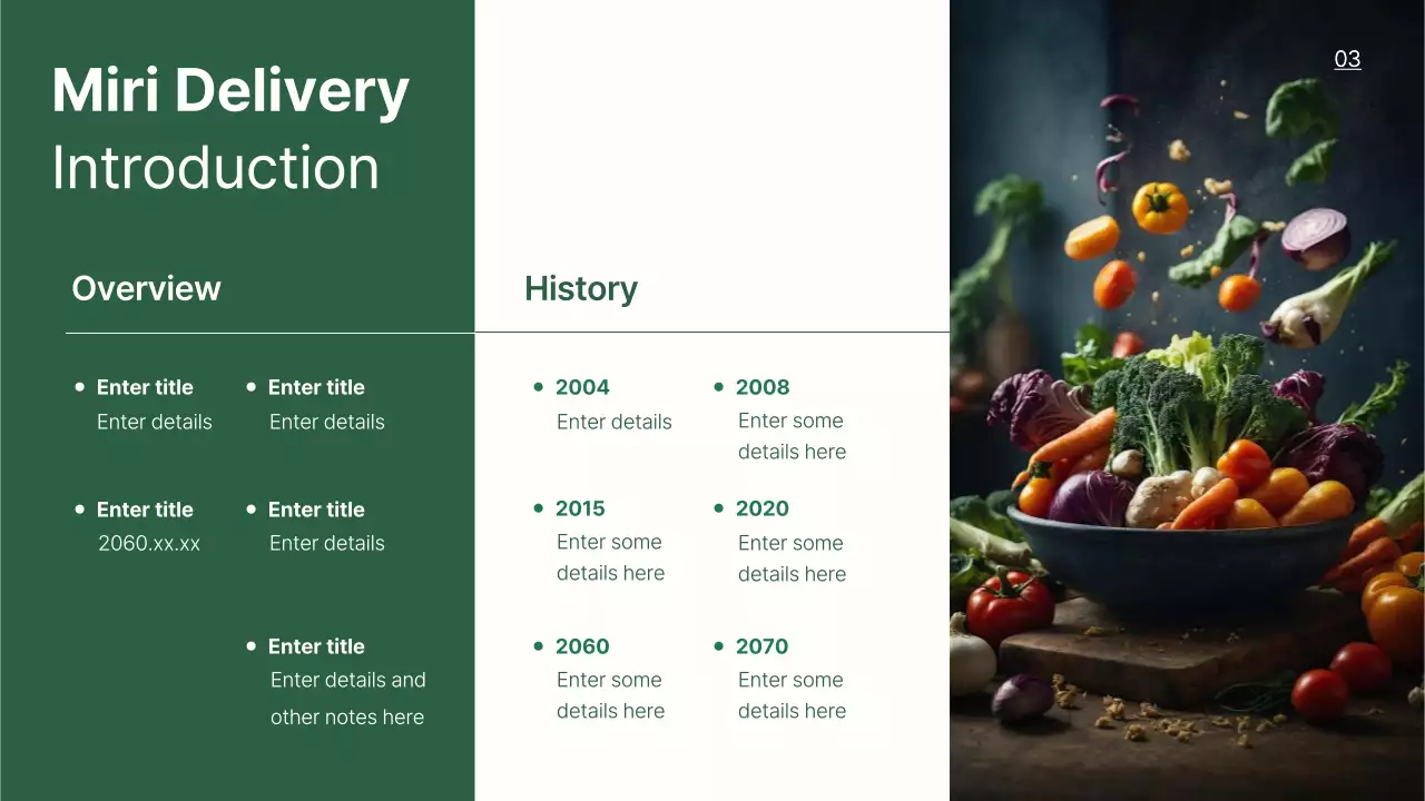 그린 모던 비즈니스 제안 프레젠테이션